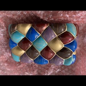 Nwt Timmy woods purse, with gold colored strap